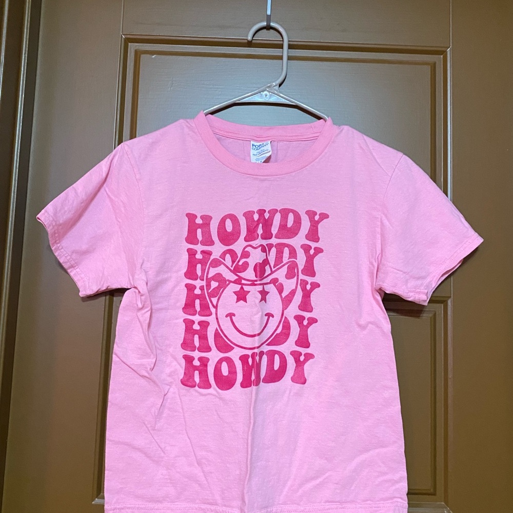 Pink Howdy Kids T-Shirt